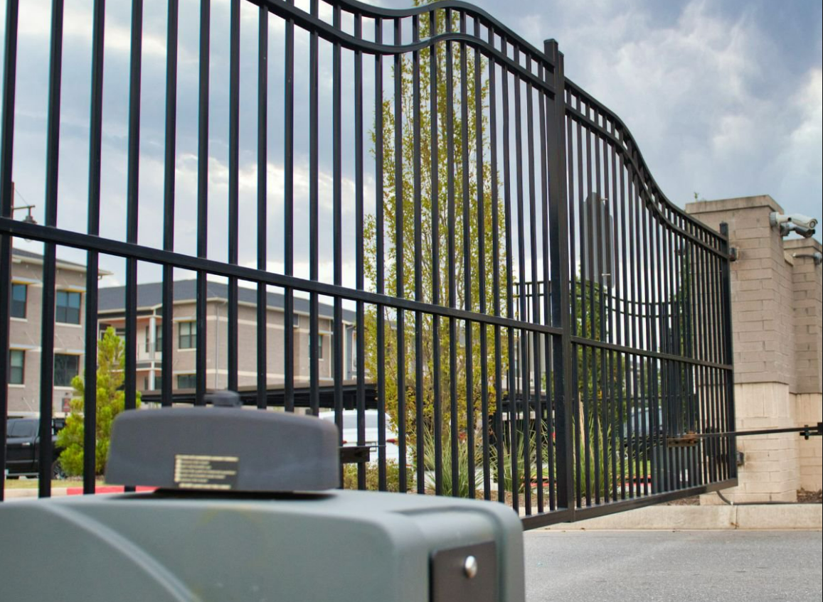 Automated gate system installed by Garage Door Repair Arcadia Florida, featuring modern design and advanced functionality for enhanced security and convenience