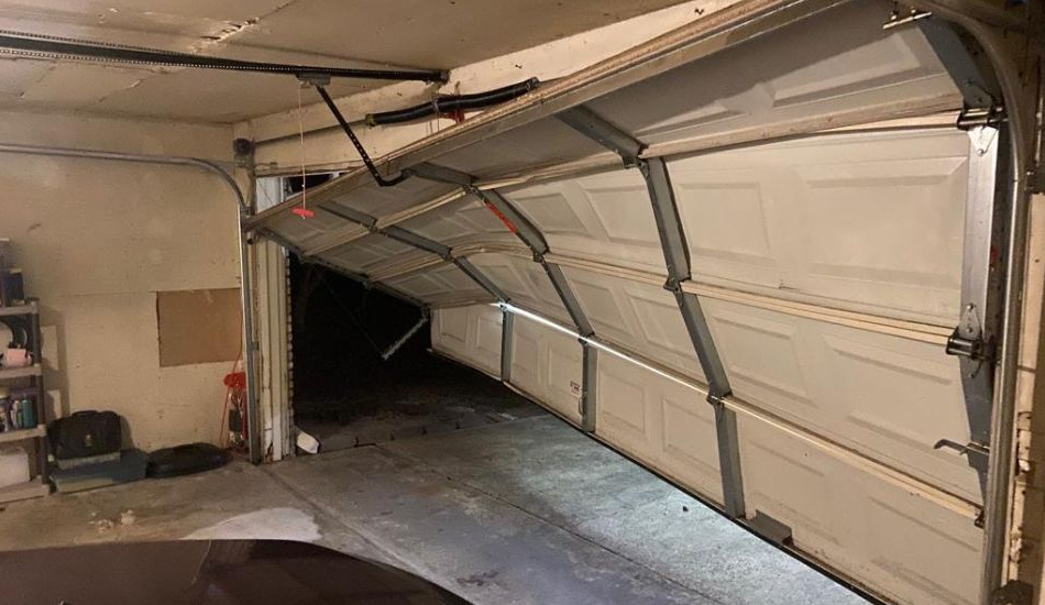 Off-Track Garage Door & Cable Repair