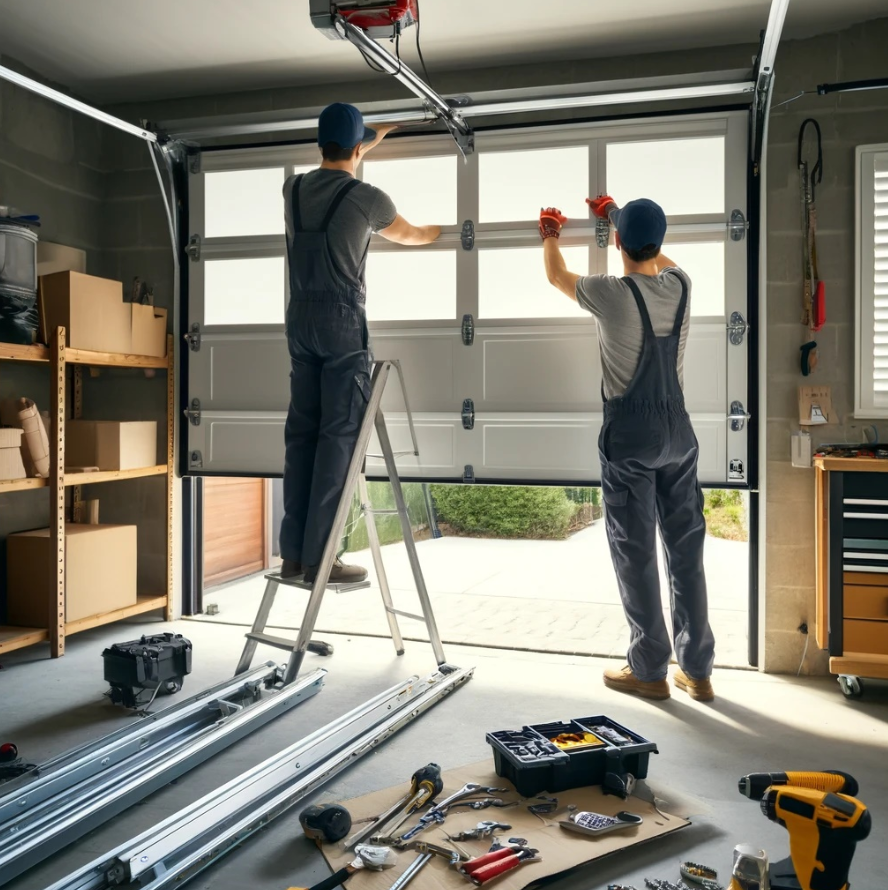 Custom Residential Garage Door Installation
